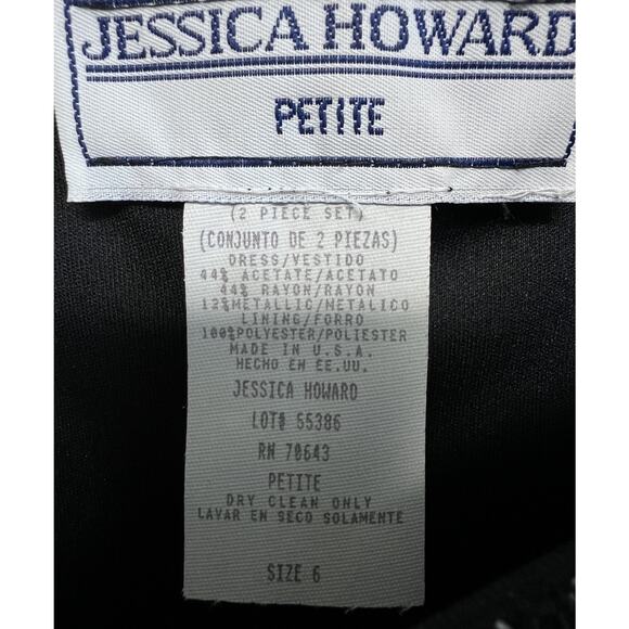 VTG 90s Y2K Black Crochet Dress Sz 6 Open Knit Vamp Whimsigoth Witchy Fairy Lace - Picture 6 of 16